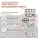 YDMON 2760160520 Cylinder Head Gasket with Seal Set, Compatible with Mercedes-Benz GLE350 C350 SLK350 M276 X218 A207 W166 W221 3.5L 2011-2018, Automotive Engine Replaces Part 2760160220