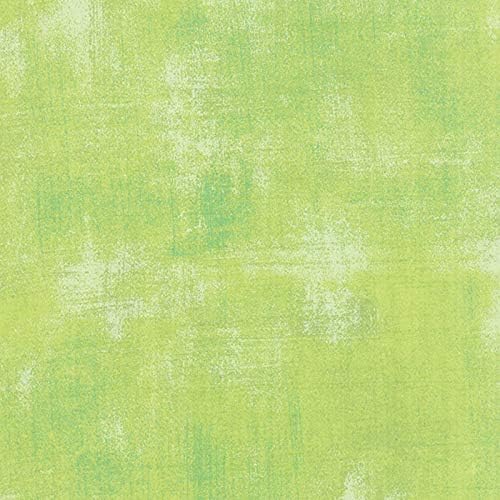 Moda Basic Grey Grunge Quilt Fabric Key Lime Style 30150/303