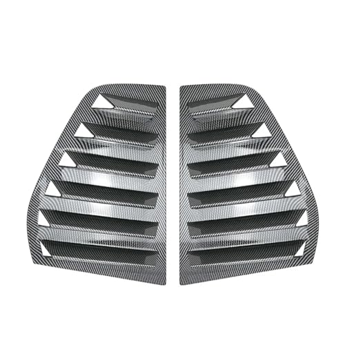Persienne arrière Golf 5 finition carbone premium texturée