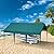 Heavy Duty 10'x20' Carport Canopy - Portable Garage with Waterproof & UV Protection - Durable Outdoor Storage Shed for Cars, Dark Green