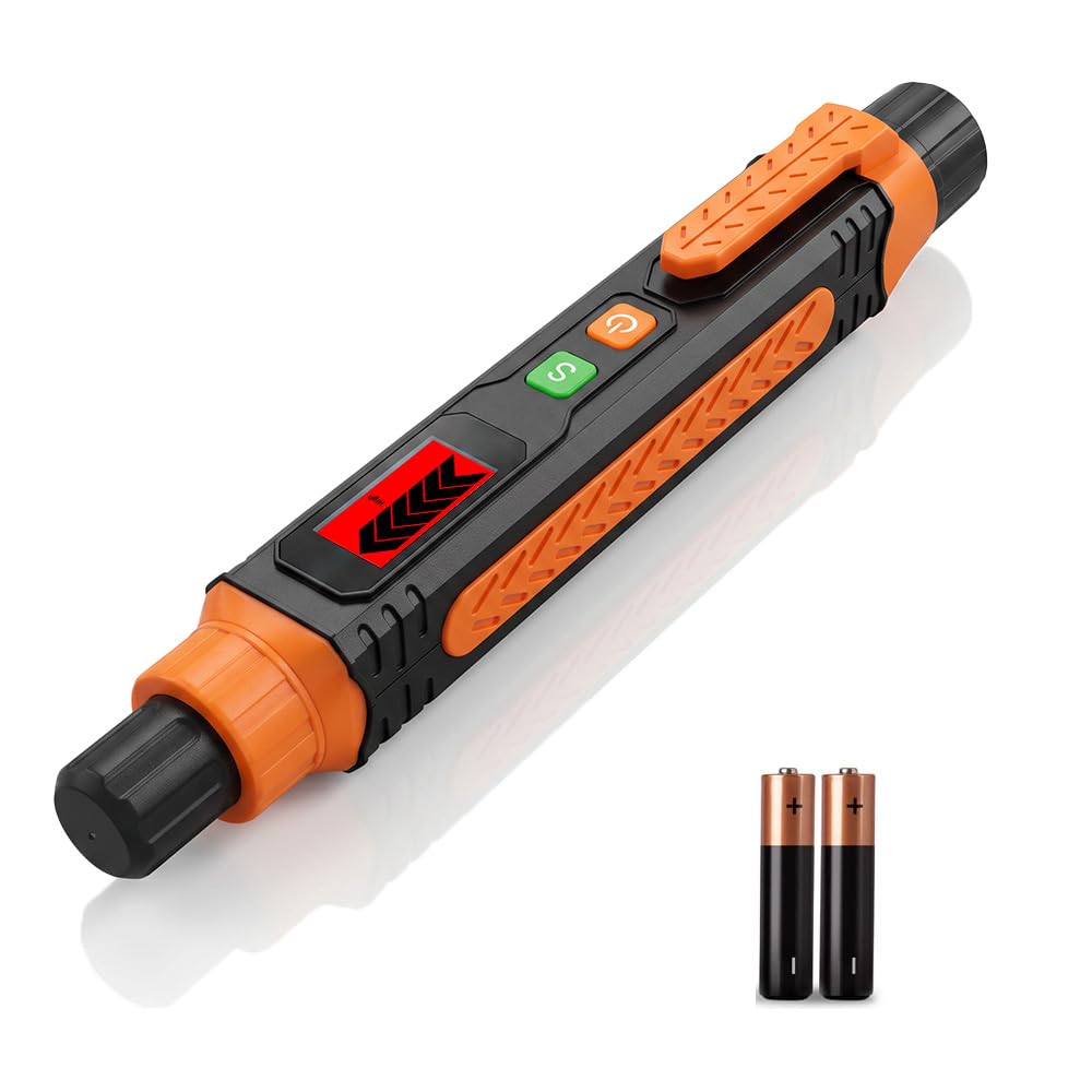 Detector de fugas de gas natural, portátil con alarma audible y visual, para gas combustible como metano, propano -50 A