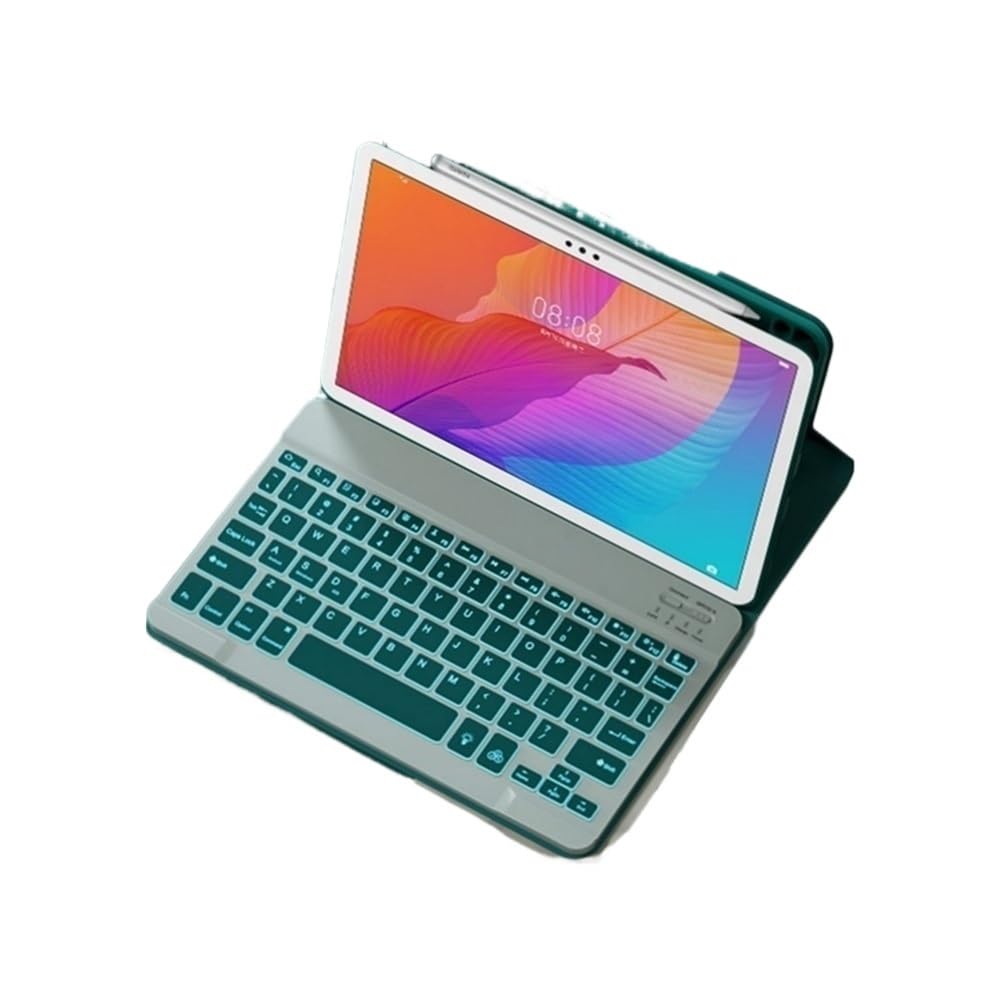 Kit clavier adapté for iPad Pro 12,9 Pouces housse Dark Green
