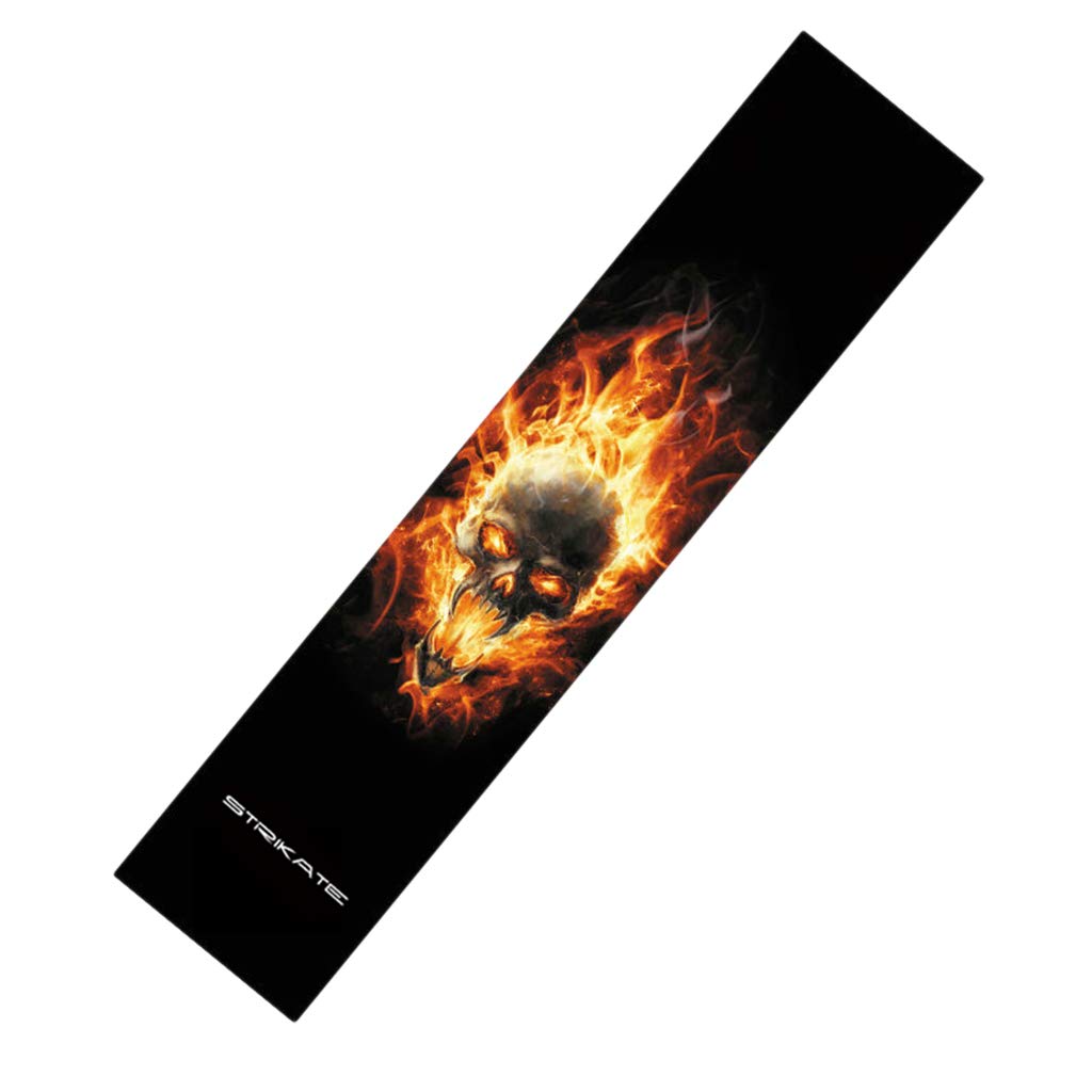 Sharplace Longboard Skateboard Feuille 122x26cm Papier Abrasif Long Board Grip