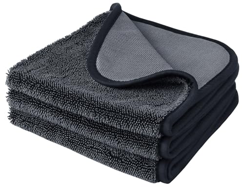 GLIMGLINT 3-Pack Microfiber Towels for Car (16