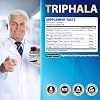 Organic Cadane Triphala Extract Capsules - 6 Premium Ingredients Complex with Turmeric, Moringa, Guggul, Ginger, and Black Pepper - 60 Caps for 2 Months Supply