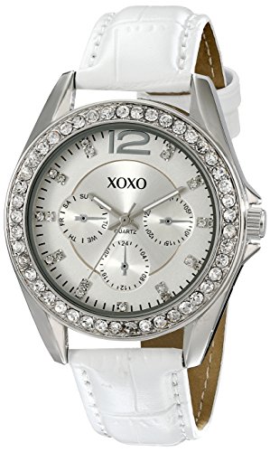XOXO Women's XO3186 Rhinestone-Accented Watch