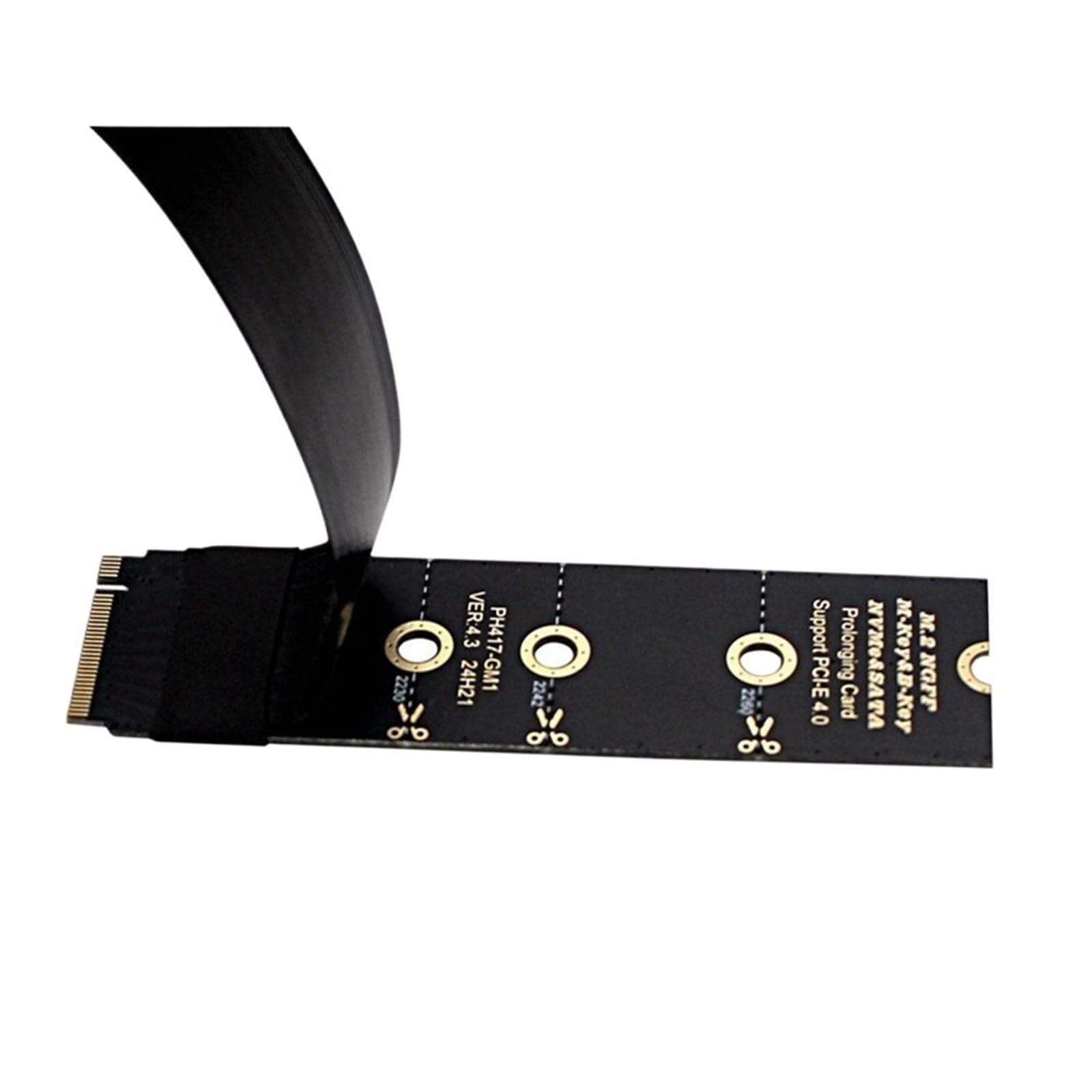 M.2 Nvme PCIE 4.0 do Oculink SFF-8611 SFF-8612 żeński kabel adaptera zewnętrznego przedłużacza karty graficznej