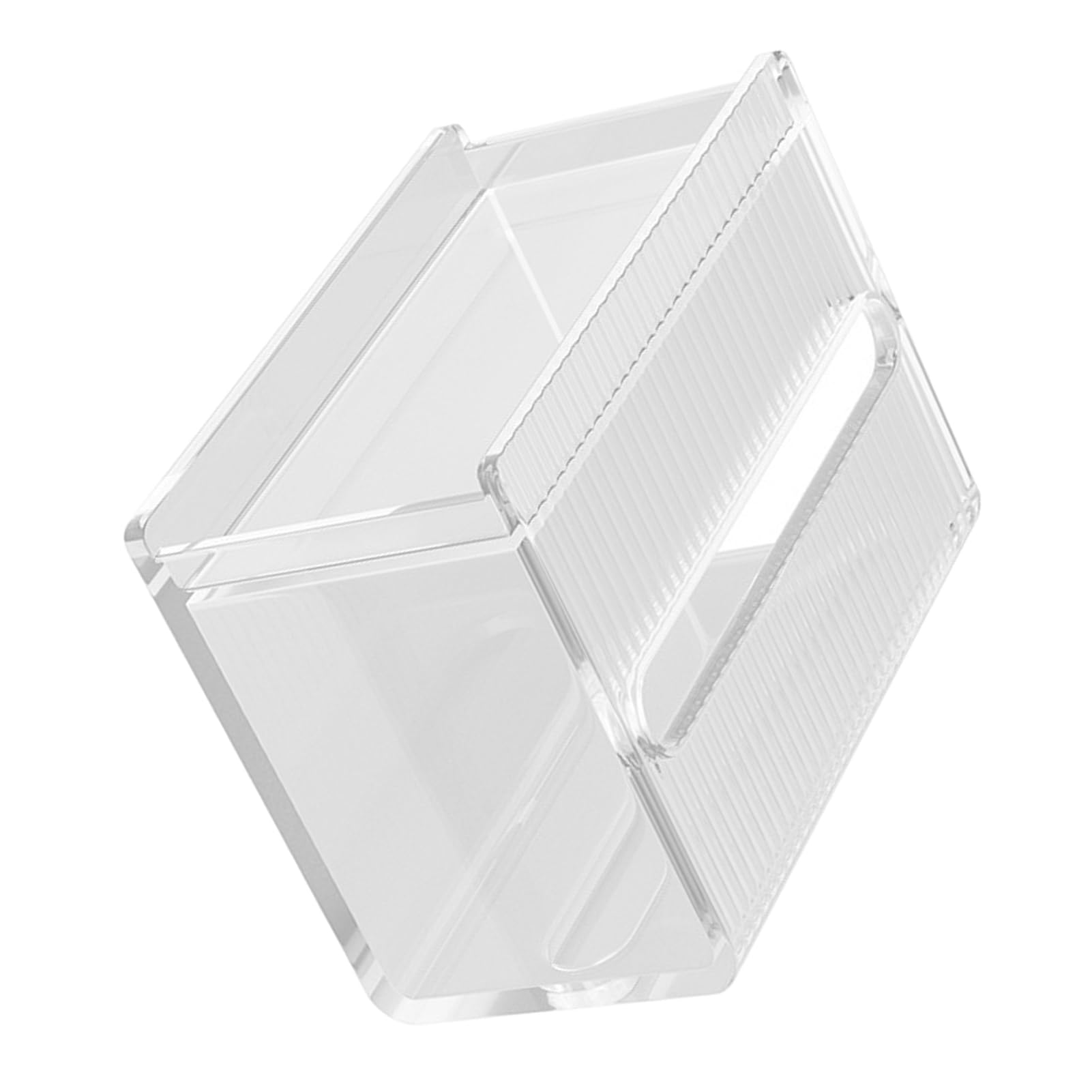 Taschentuchbox-Abdeckung, Multifunktionaler Papierspender aus Acryl für Toilette und Badezimmer, Wandmontage