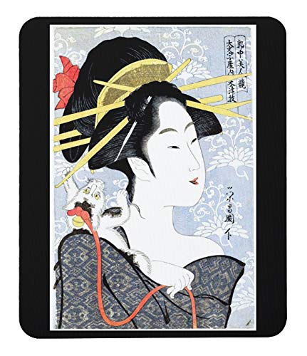 Amazon.co.jp: 鳥高斎栄昌『 郭中美人競 大文字屋内本津枝 』の