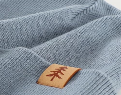 Connectyle Kids Knit Beanie Watch Hat Acrylic Winter Beanies for Boys Girls Double Layered Knitted Warm Cap for Children4