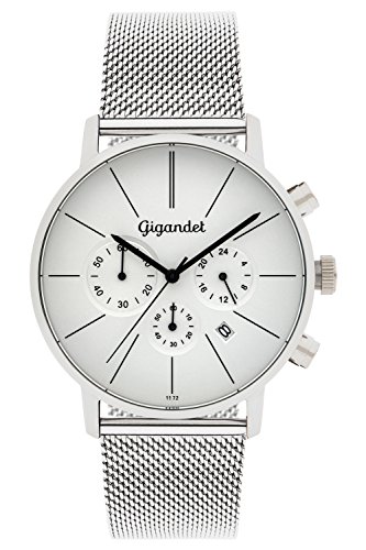 Montre homme Gigandet quartz japonais le cadeau idéal en acier inoxydable