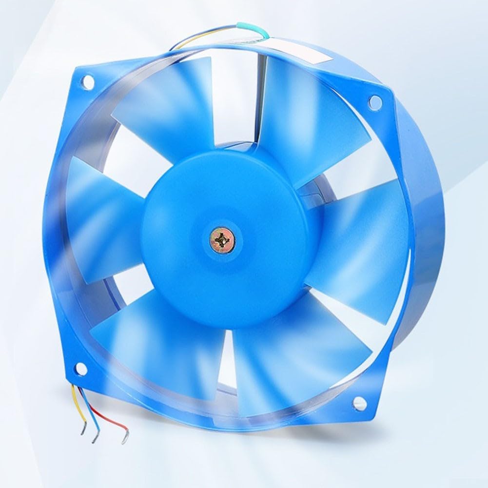 150FZY2-D - Ventilador axial (220 V, 30 W, 2800 rpm, 150 mm, carcasa de aluminio, motor de cobre, para refrigeración industrial HVAC)