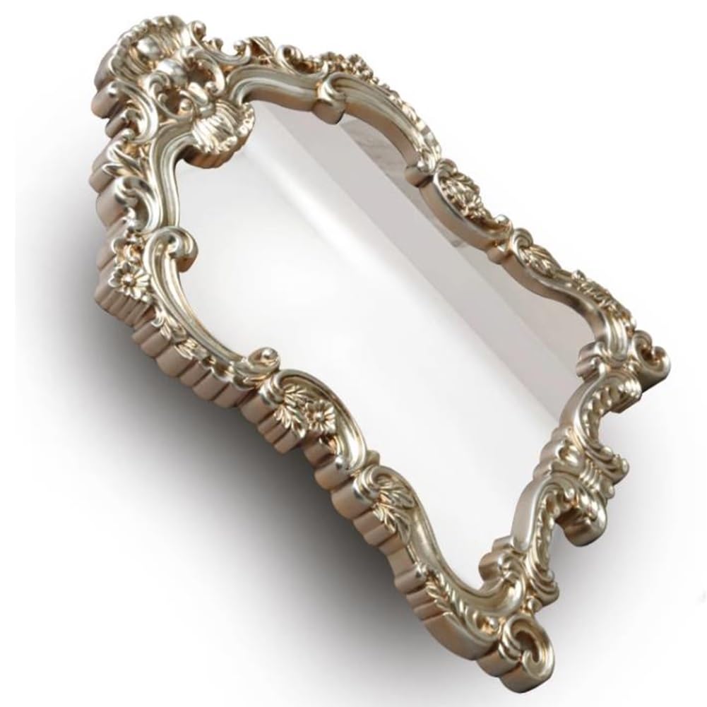 アンティーク鏡 Amazon.com: Vintage Wall Mirror, Ornate Baroque Bathroom