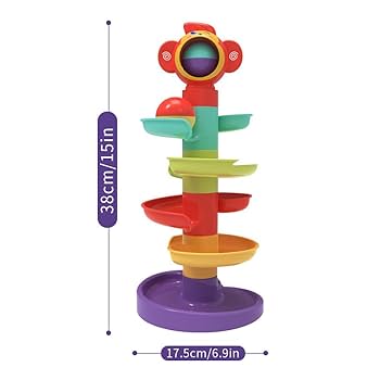Baby Toy 9 18 Months Ball Drop And Roll Ramp | Seychelles