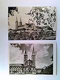  Bamberg, St. Michael, Michaelsberg, versch. Ansichten, 2 AK, ungelaufen, ca. 1965, Konvolut
