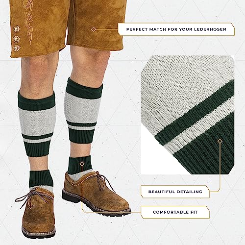 Image of BAVARIA TRACHTEN Lederhosen Socks for Men - German Oktoberfest Socks