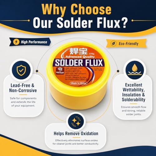 1PCS 110g/3.8oz Soldering Flux, Rosin Flux,Soldering Paste,Solder Flux, Lead-free and No Clean Flux for Chip PCB Motherboard,Electronics,Mobile Phone, Home Appliance Welding (110g) — 사진 3