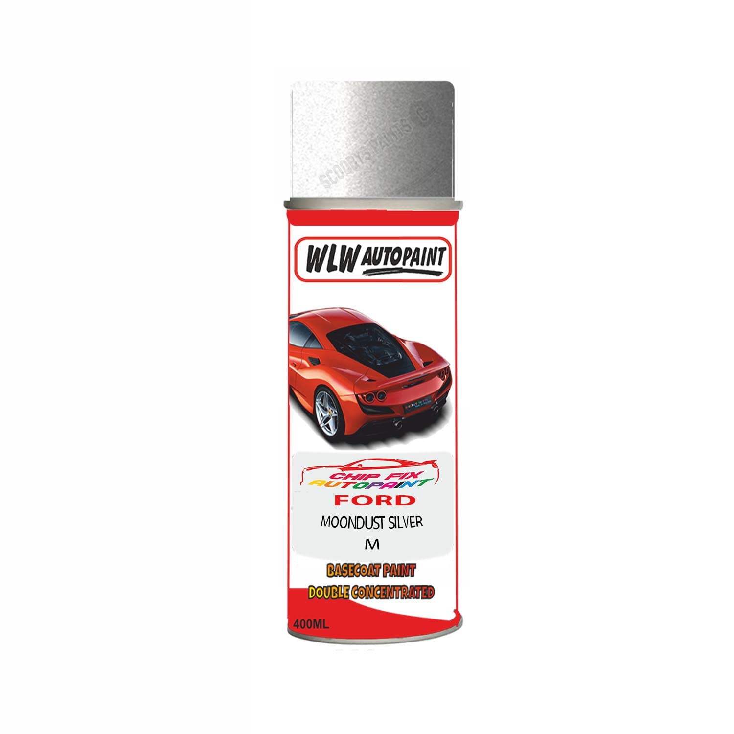 Basecoat Aerosol Spray Paint For Ford Ka Moondust Silver 1990-2020 Code M