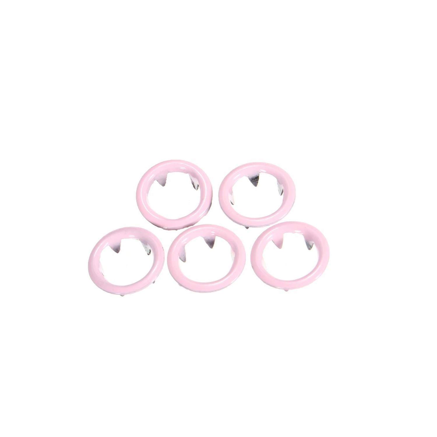 WedDecor 12.5mm 4 Parti Bottoni Automatici Bottoni Automatici con Lega Cappello & Metallo Retro Snap Bottoni per Leathercraft, Giacche, Tessuto Riparazione Fai da Te Progetti, Gunmetal, 10pcs