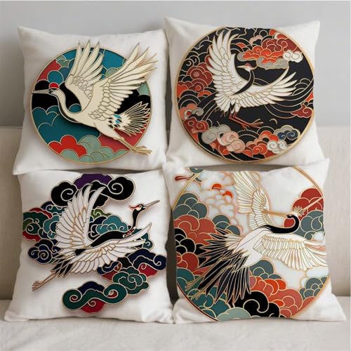 Fermeture éclair invisible housse de coussin 80x80cm extérieure