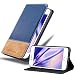 Produktbild Cadorabo Hülle für Apple iPhone 7 / 7S / 8 / SE 2020 in BLAU BRAUN  Handyhülle mit Magnetverschluss, Standfunktion und Kartenfach  Case Cover Schutzhülle Etui Tasche Book Klapp Style