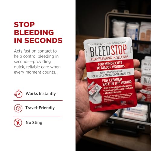 BleedStop First Aid Clotting Powder