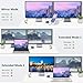 Machine-Ya USB C to Dual HDMI Adapter 4K@60hz,USB C Dual Monitor Adapter with USB 3.0, 100W PD, Type C to Dual HDMI Splitter Extend Display for Chromebook, MacBook, Laptop, HP...