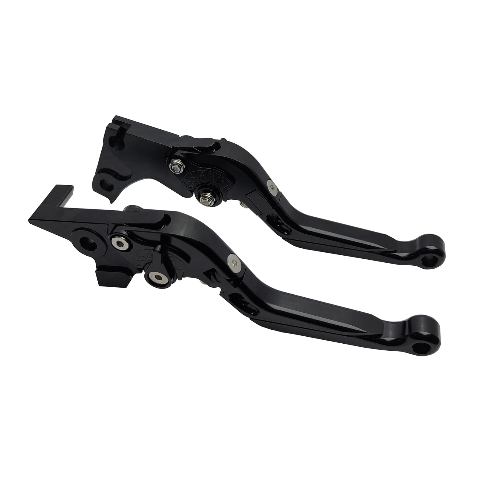 Brake Clutch Lever Set Replacement for BMW S1000RR S1000R S1000 RR S 1000RR 2021 2022 2023 2024 Adjustable Length Folding Extendable CNC Aluminum Motorcycle Handlebar Levers (Black)