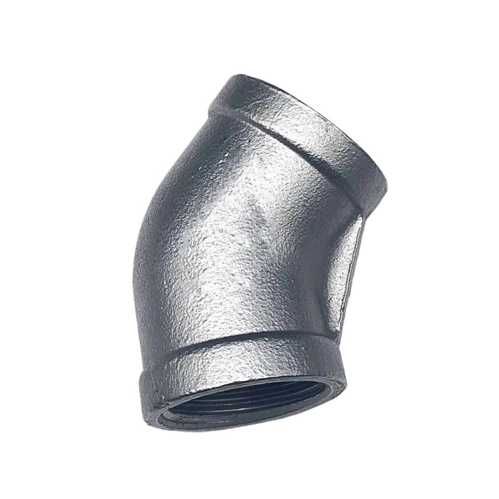 1/4" 3/8" 1/2" 3/4" 1" 1-1/4" 1-1/2" 2" BSPT Femmina 45 Gradi Gomito Connettore Giunto 304 316 Raccordo for Tubo in Acciaio Inox(SS316,2")