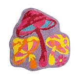 Weich und langlebig: Hergestellt aus hochwertigem weichem Polyester. Ausgezeichnete Leistung in Bezug auf Berührung und keine Angst vor Extrusion und Verformung. Der Shag-Flor ist dicht und dick, bequem zu treten und absorbierend, um Ihre Füße trocken zu halten und Ihren Boden zu schützen.