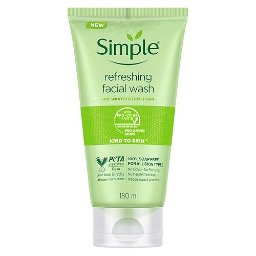 Miniatura 2 de Simple refrescante gel facial lavado 5.1 fl oz 5.1 oz (paquete de 2) (2)