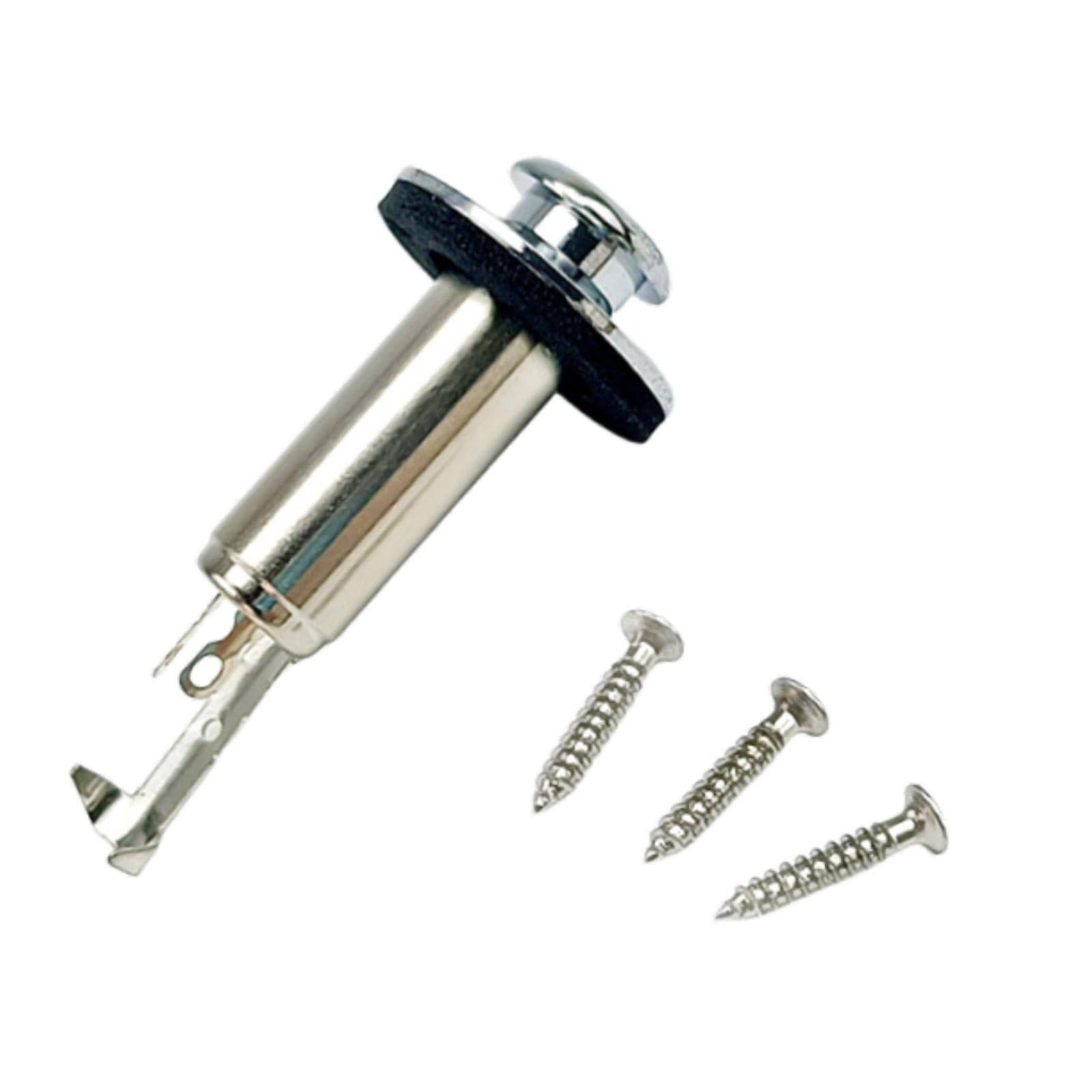 Acoustic Electric Guitar Bass Mono Endpin Output Jack 6.35Mm-image-29