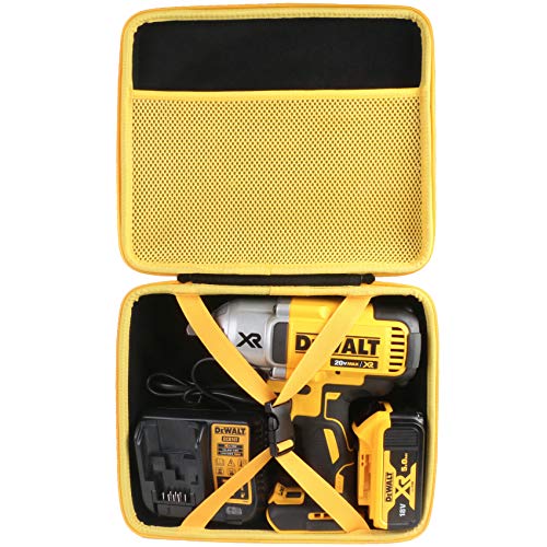 Khanka Carrying Hard Case Replacement for DEWALT DCF899B/DCF899HB 20v MAX XR Brushless High Torque 1/2