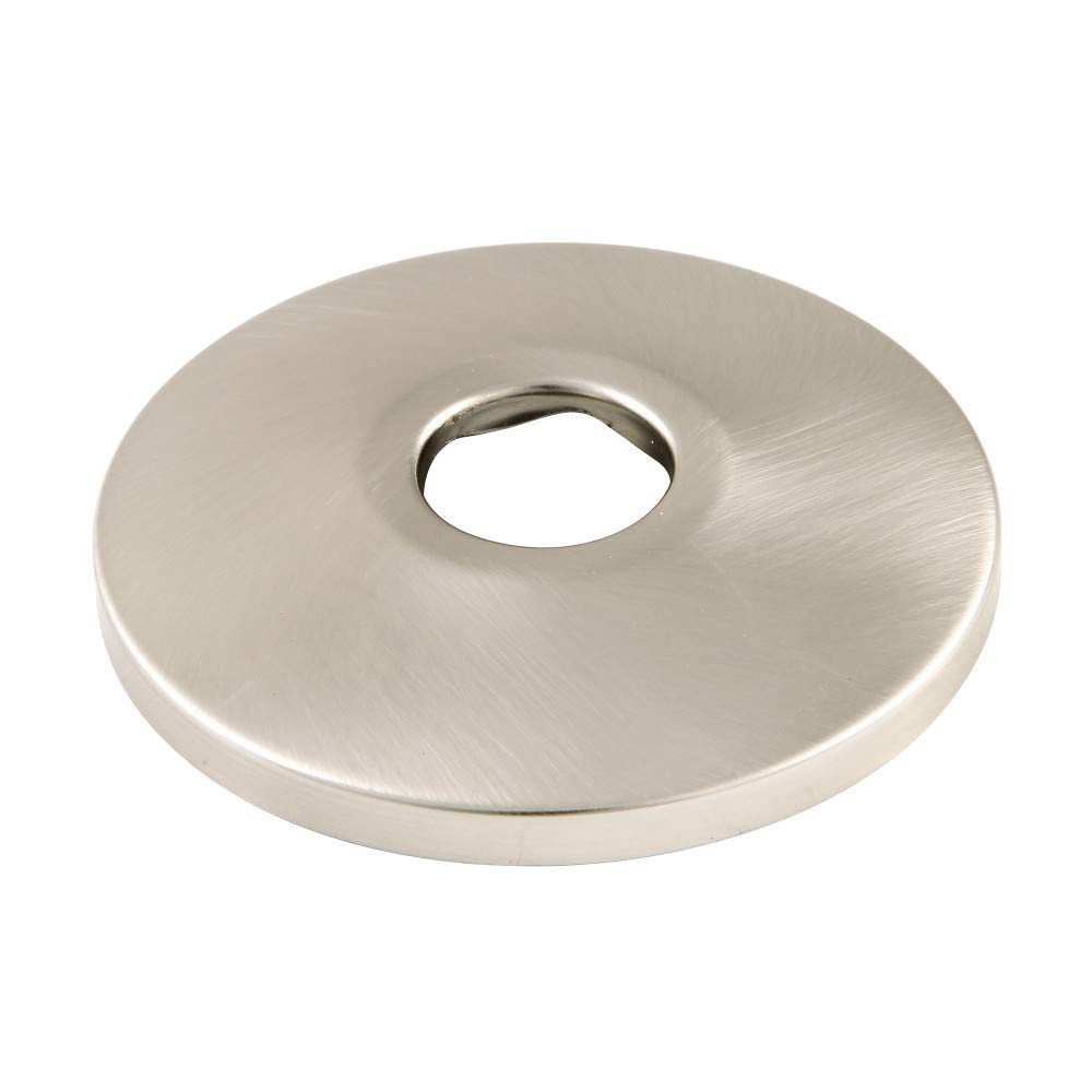 Brida FIP de 3/8 Kingston Brass FL388 de latón en níquel cepillado