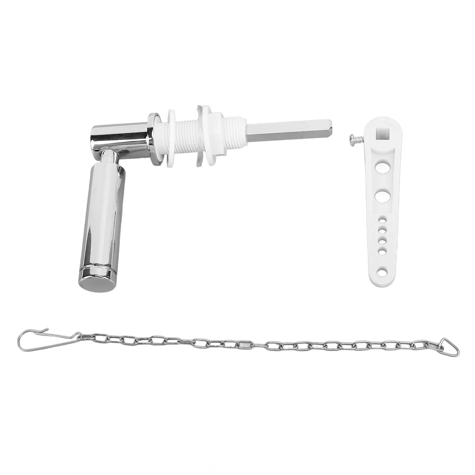 Ygleeuli One Color Toilet Handles Flush Lever Toilet Flush Handle Replacement Kit