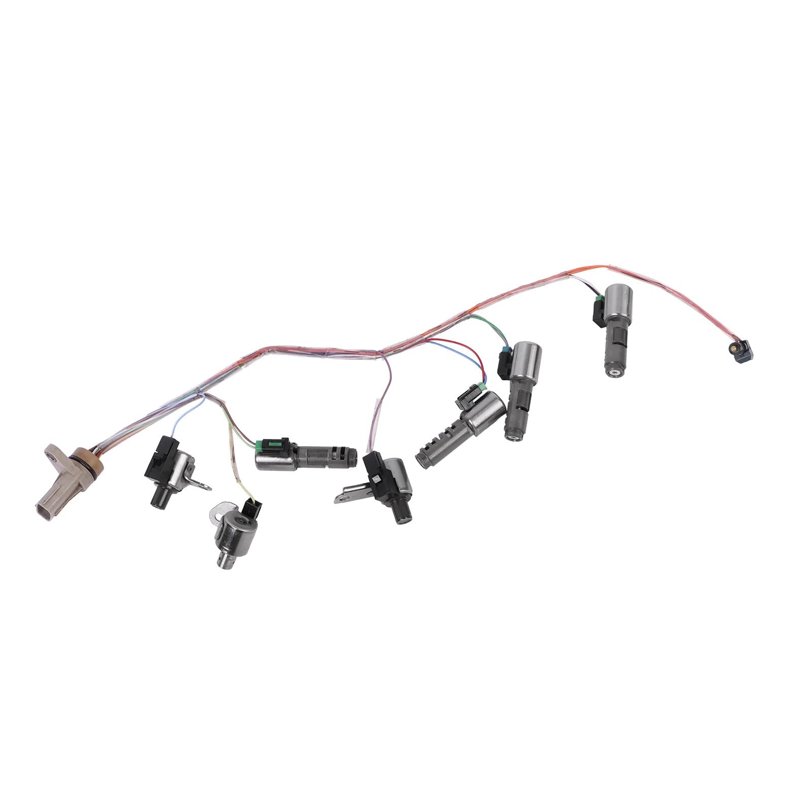 Zawór Sterujący Skrzyni,Korpus Zaworu Skrzyni Zestaw zaworów elektromagnetycznych skrzyni biegów 1 szt. U150 U151 pasuje do Toyoty, pasuje do Lexusa, pasuje do Camry, pasuje do Highlandera 2003-2013