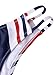 BMJL Women's Sexy Detachable Padded Cutout Push Up Striped Bikini Set Two Piece Swimsuit (Small, Stripe Flag)