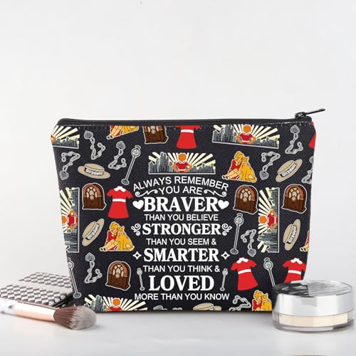 WSNANG The Musical Inspired Gift Orphan Theater Canvas Tote Bag Musical Theatre Fans Gift (AlwaysAnne bag-bl)3