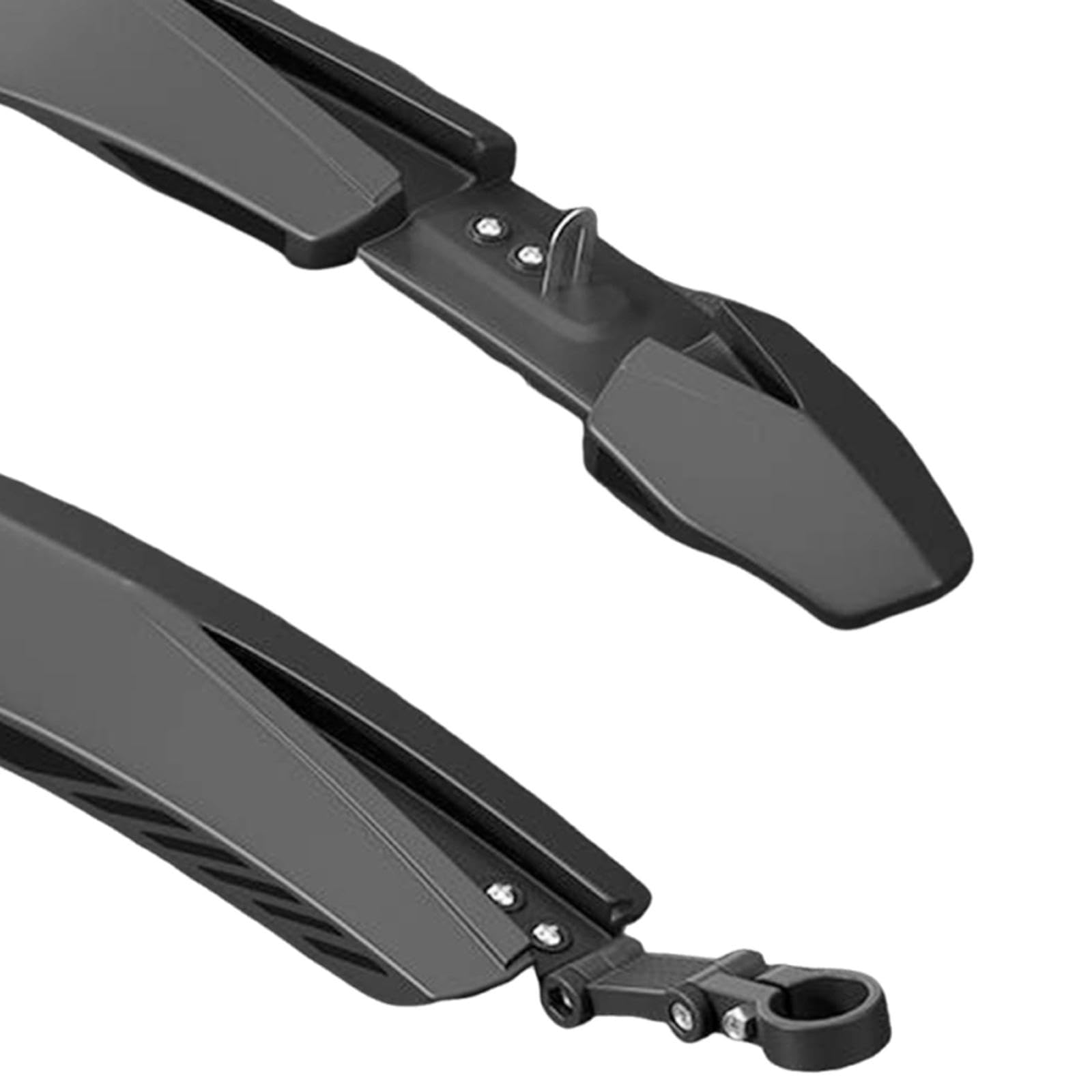 Vaveren Bike Front Rear Fenders Bike Mudguards Components Bicycle Mud Guards Bicycle Mudflaps for Mountain Bikes Road Bikes Bicycling, Black