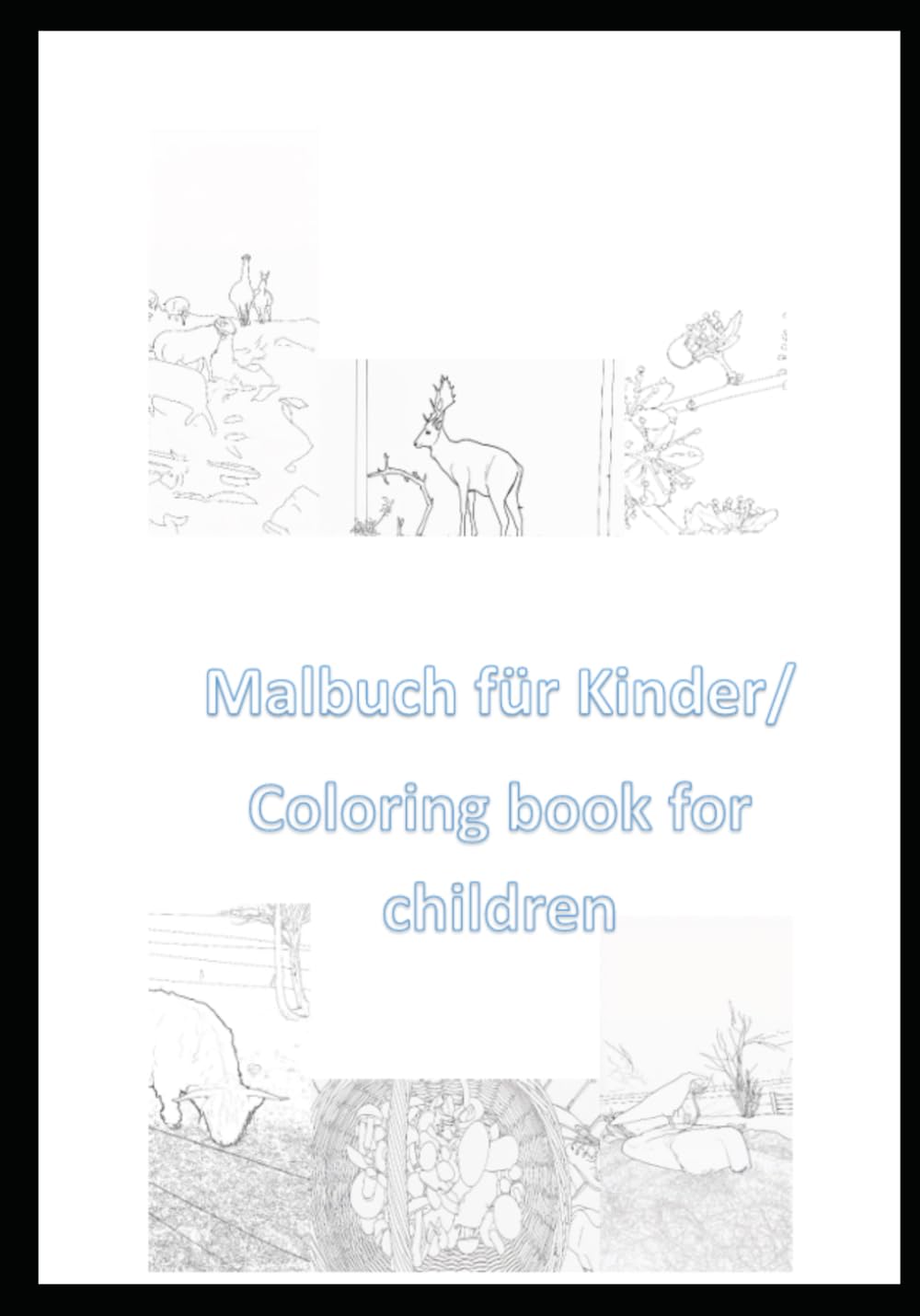 Malbuch für Kinder: Coloring book for children
