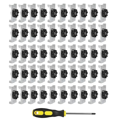 Sound Isolation Clips - 100 pack - Resilient Channel Mounting Clip - Reduces Noise from Noisy...