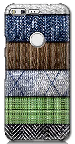 Image of Amazon Brand - Solimo Designer Woven Fabric Design 3D Printed Hard Back Case Mobile Cover for Google Pixel