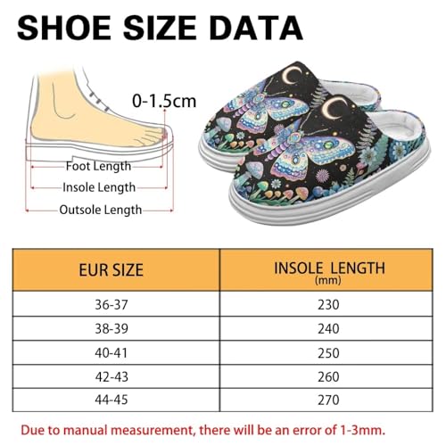 House Slippers for Women Men Plush Warm Fuzzy Slipper Bedroom Shoes for Outdoor Indoor Slip On3