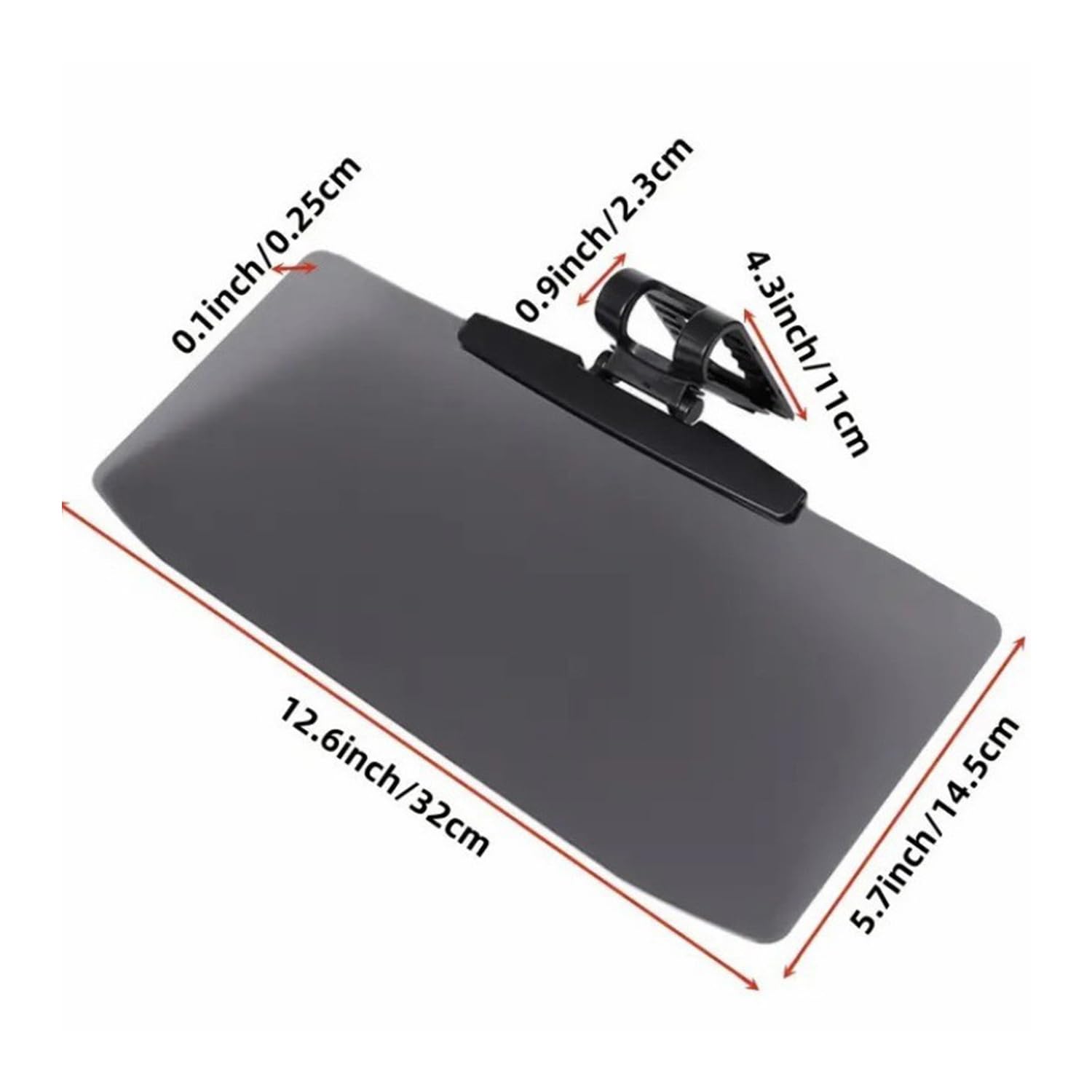 Visiera parasole universale per auto con protezione antiriflesso polarizzata, visiera parasole polarizzata per auto, blocco antiriflesso per la guida, visiera parasole antiriflesso per auto, visione