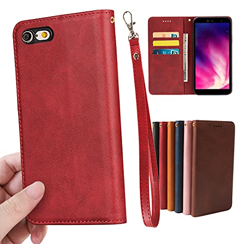 GOKIGIOD �K�p iPhone 6 plus / 6s plus �ʗp �P�[�X �蒠�^ PU���U�[ �X�g���b�v ���� �J�[�h���[ �X�^���h�@�\ �ϏՌ� �A�C�t�H��6s�v���X �X�}�z�P�[�X �蒠 ��phone6�v���X case �J�o�[ ���z�^ �����}�O