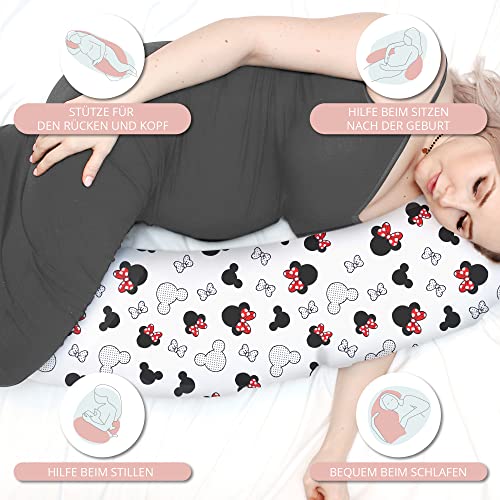 Cuscino per dormire laterale con fodera 165 x 70