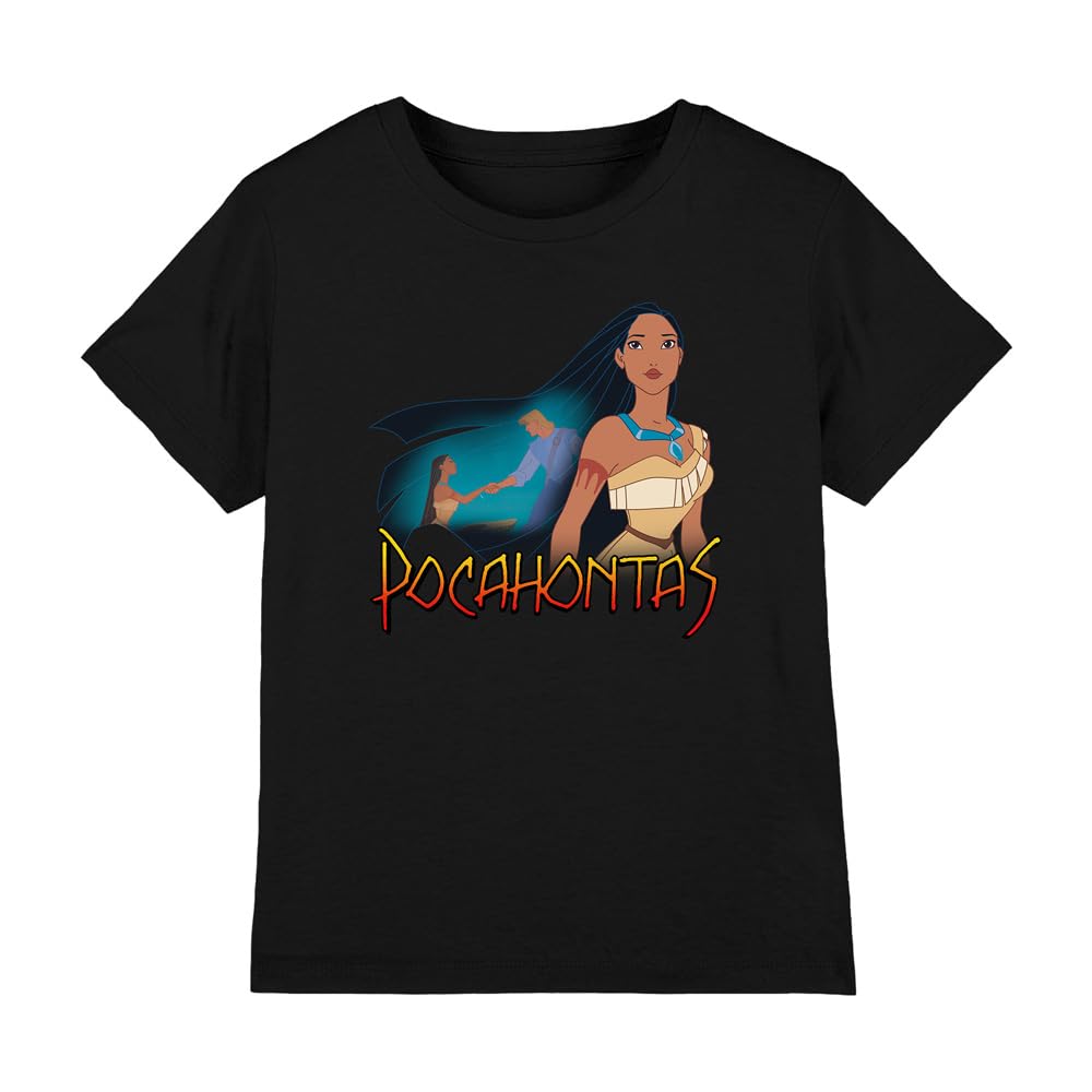 Disney Girls Pocahontas T-Shirt 12-13 Years Black