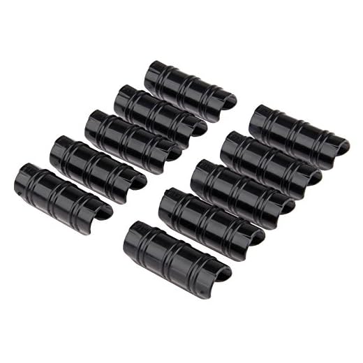 Mtsooning 20 Stück 19 mm Gartengebäude Rohrschelle Gewächshaus Rahmen Rohr Folie Clip Klemmverbinder Kit