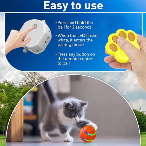 Csd CSD-PP07 Interactive Dog Toy Ball With Remote Control thumb #4