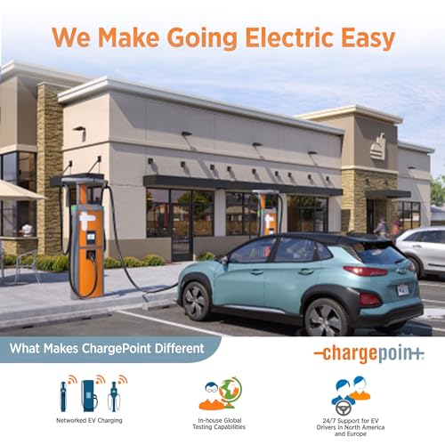 Chargepoint CPH50-NEMA14-50-L23 Level 2 Ev Charger J1772, Home Flex Nema 14-50 Electric Car Charger thumb #5